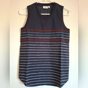 BNWT AG Adriano Goldschmied Blue and Red Gradient Tank Top